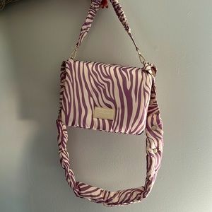 Brand new Dagne Dover Kitty Crossbody Zebra Print